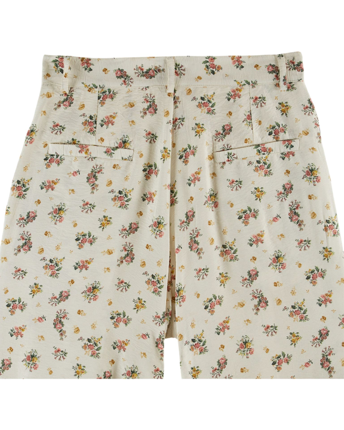 Emile & Ida - Pantalon imprime viscose - Forsythia (ida-daniel) - 3