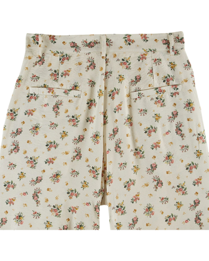 Emile & Ida - Pantalon imprime viscose - Forsythia (ida-daniel)
