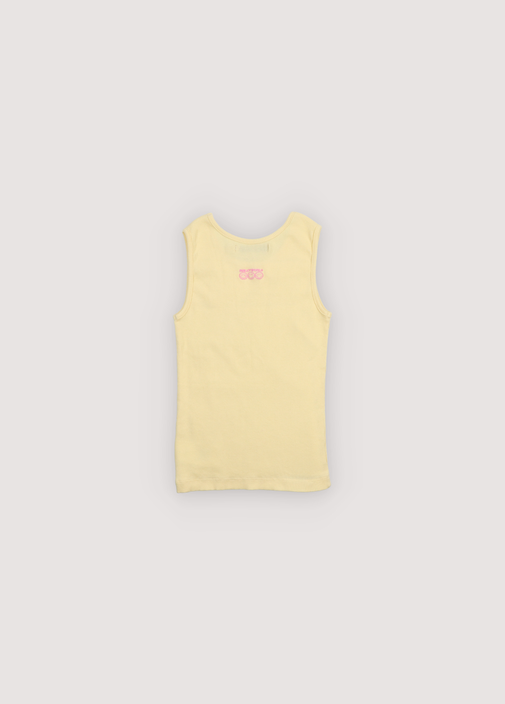 The New Society - Smiley tee soft lemon - 4