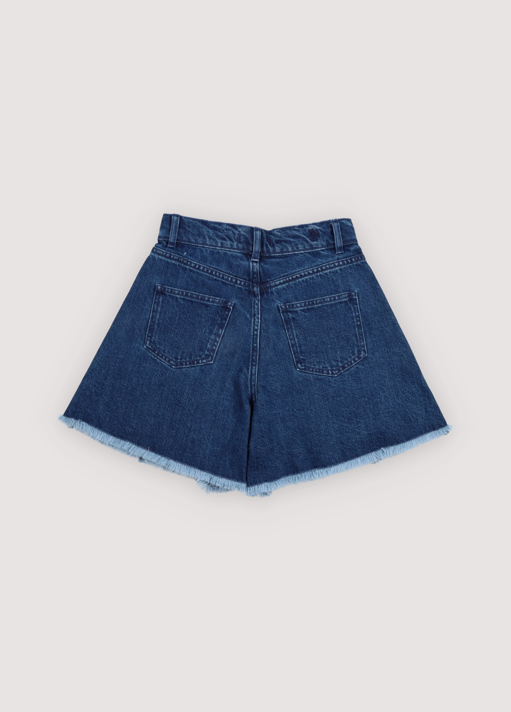The New Society - Tns denim teen short - Indigo denim - 1