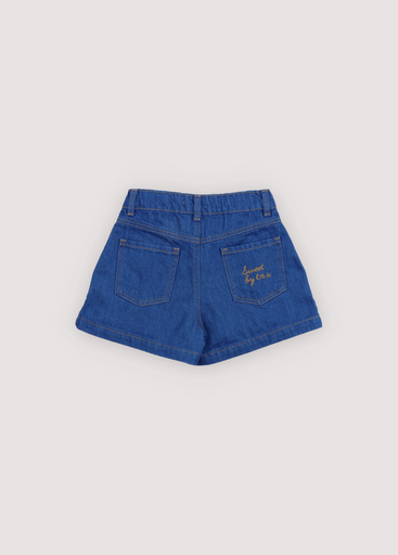 The New Society - Tulip short - Blue denim
