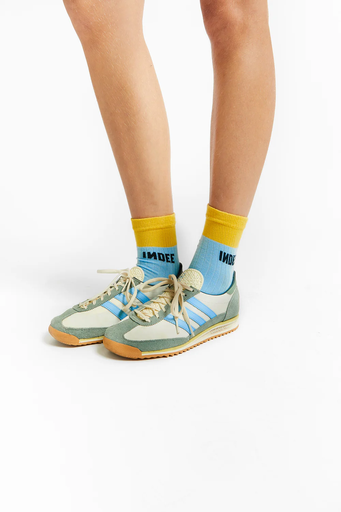 Indee - Various socks with logo sky blue