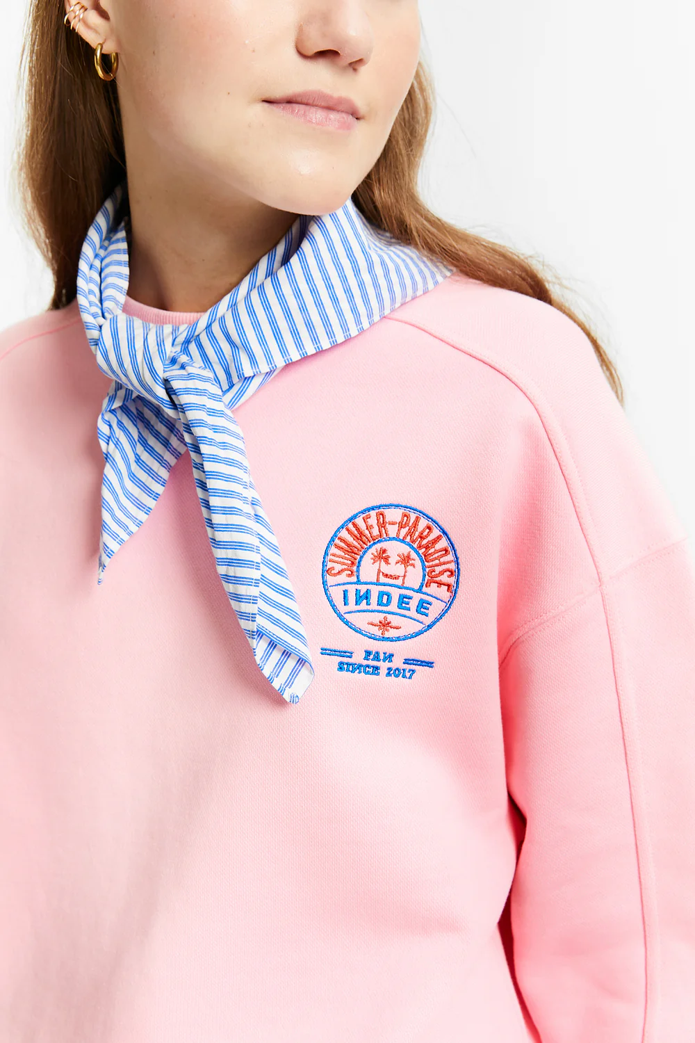 Indee - Vespa sweater - Begonia pink - 1