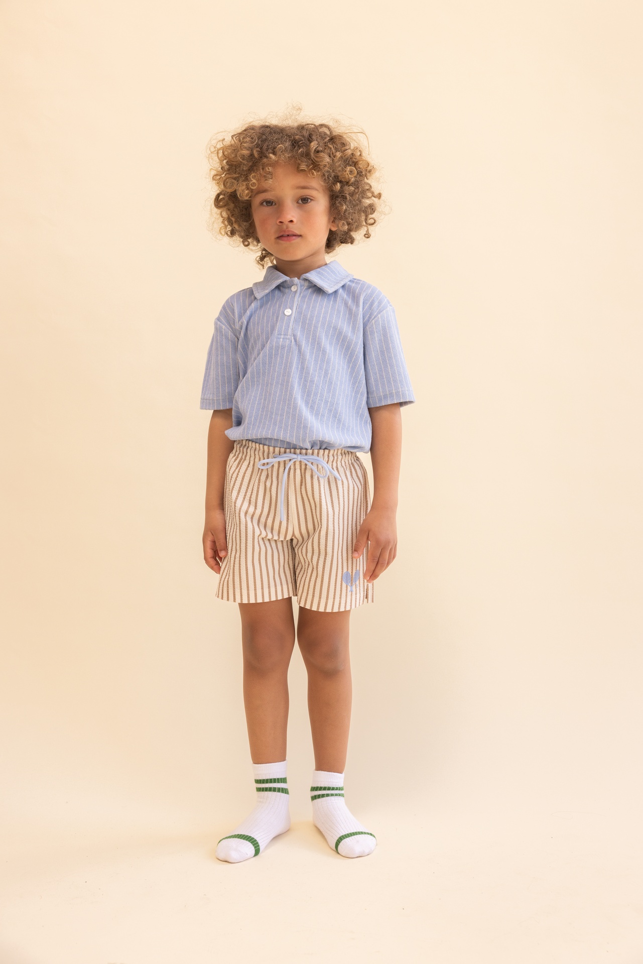 Flöss - Nohr shirt - Bright blue stripe - 4