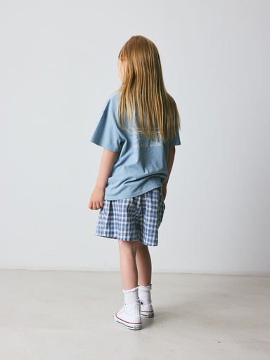Brunobruno - Nanna t-shirt - dusty blue skateboard