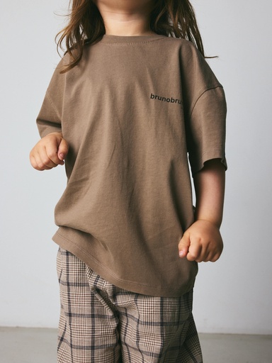 Brunobruno - Nanna t-shirt - walnut noodles