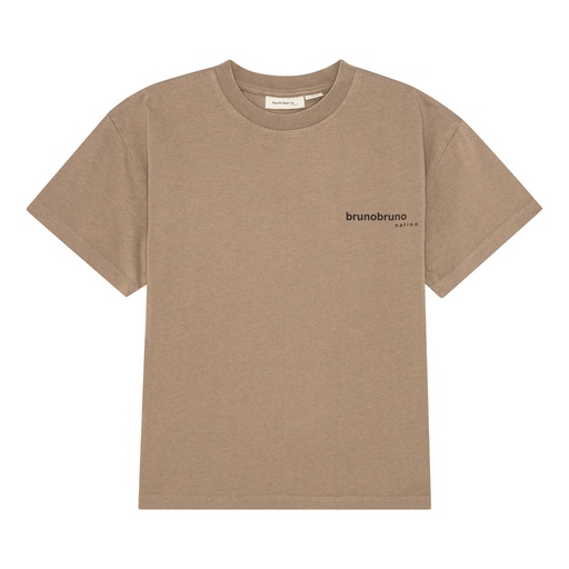 Brunobruno - Nanna t-shirt - walnut noodles