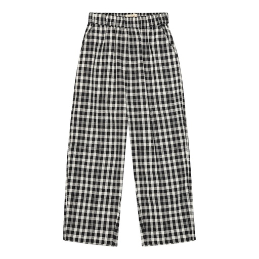 Brunobruno - Dora check pants - jet black check