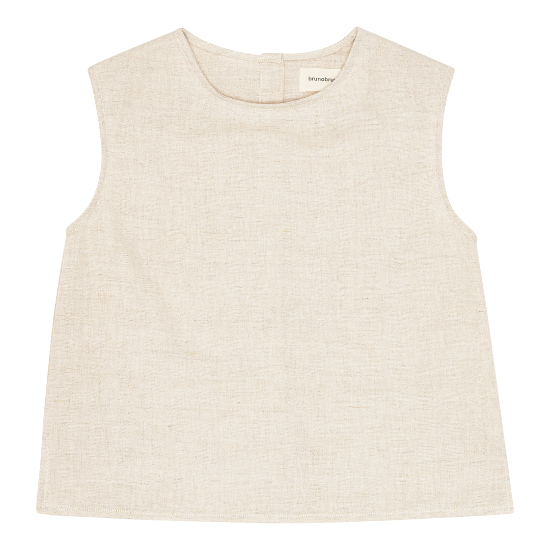 Brunobruno - Vida top - feather gray beige - 1