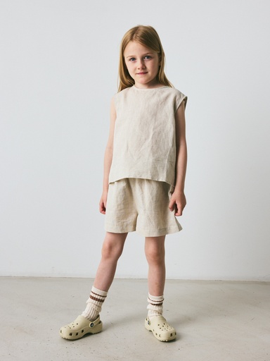 Brunobruno - Vida top - feather gray beige