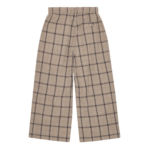 Brunobruno - Francis walnut check pants - walnut check