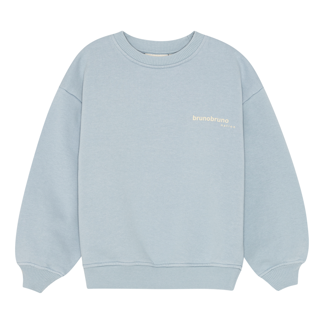 Brunobruno - Norah sweatshirt - dusty blue - 2