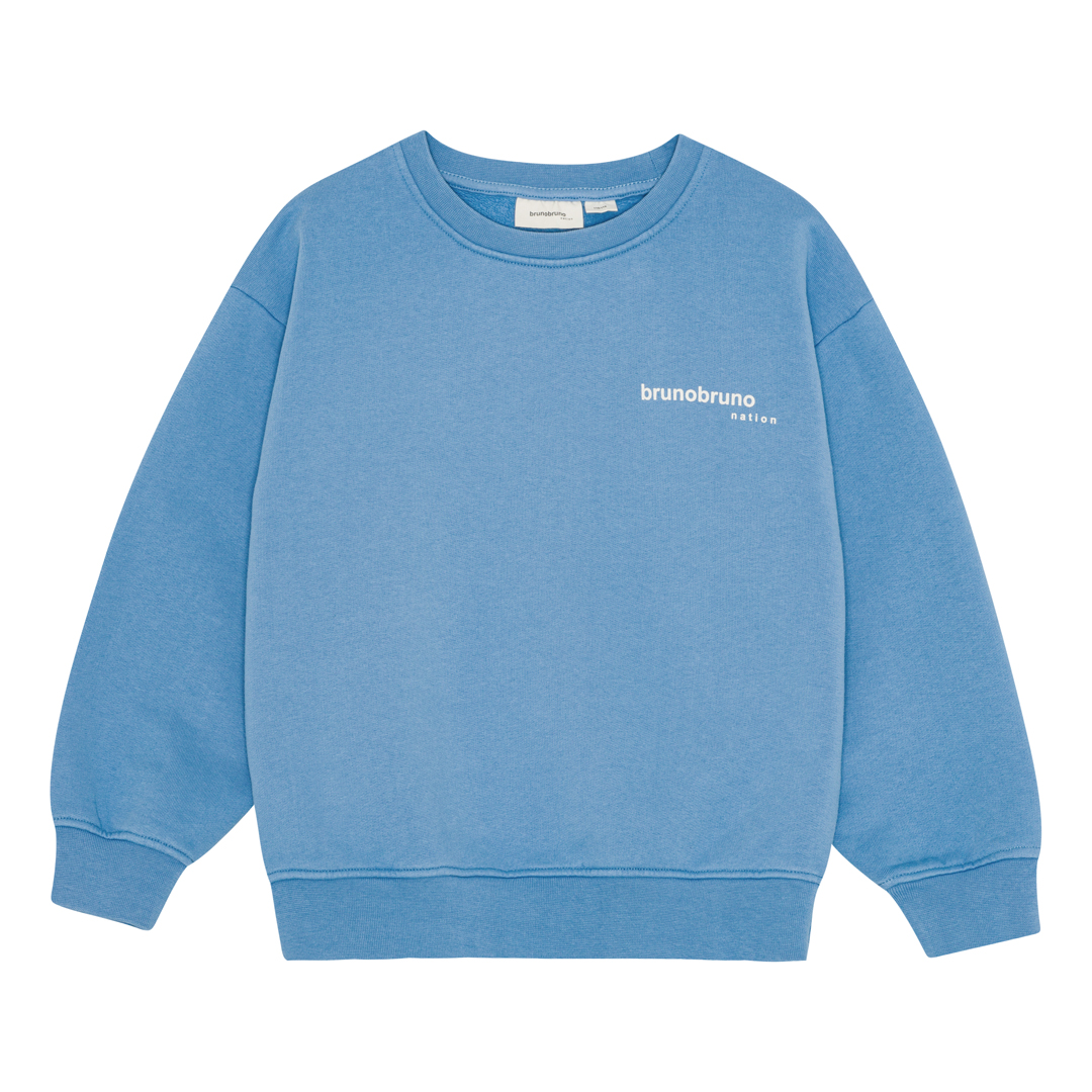 Brunobruno - Norah sweatshirt - provence blue - 3