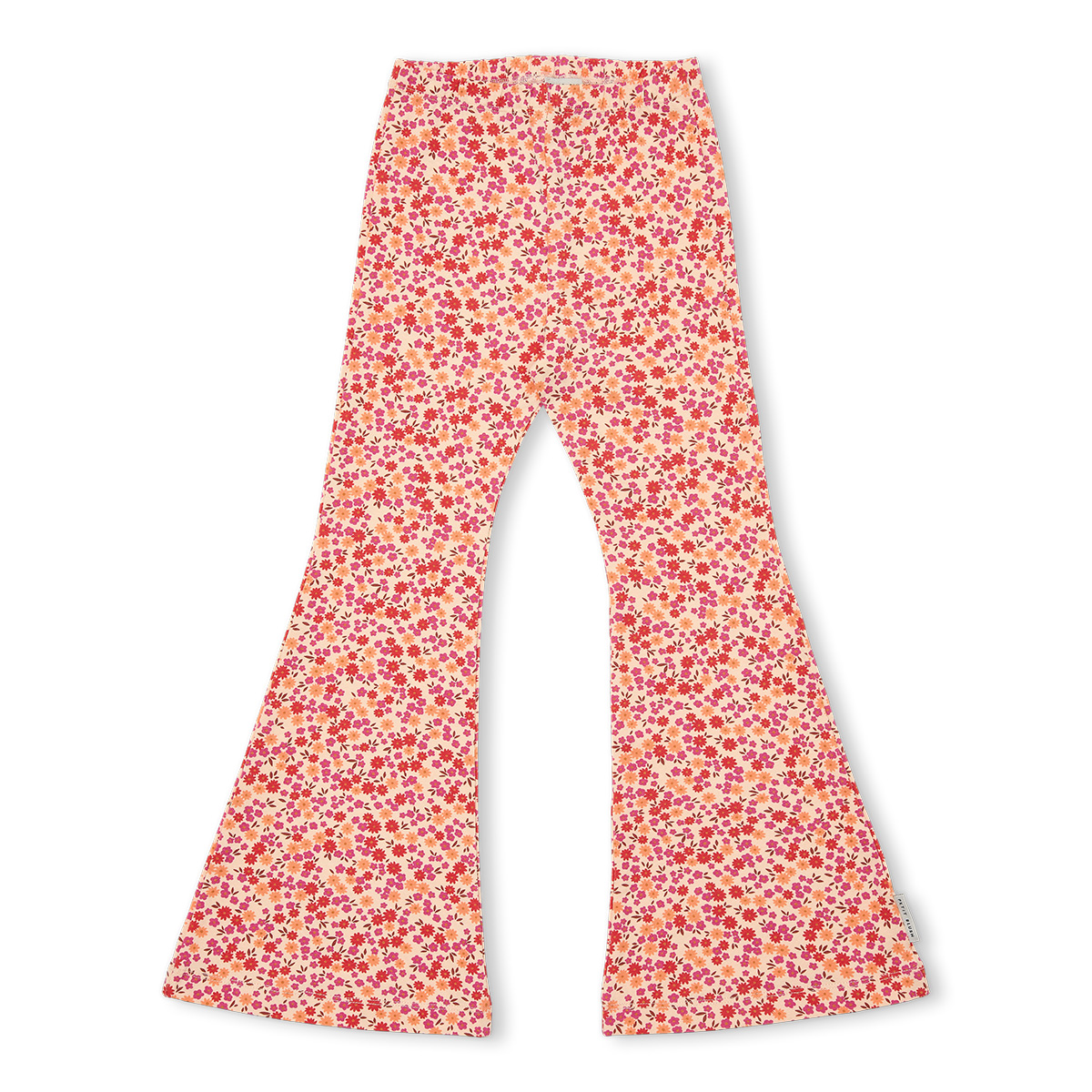Petit Blush - Bowie flared pants - Small flowers aop - 1