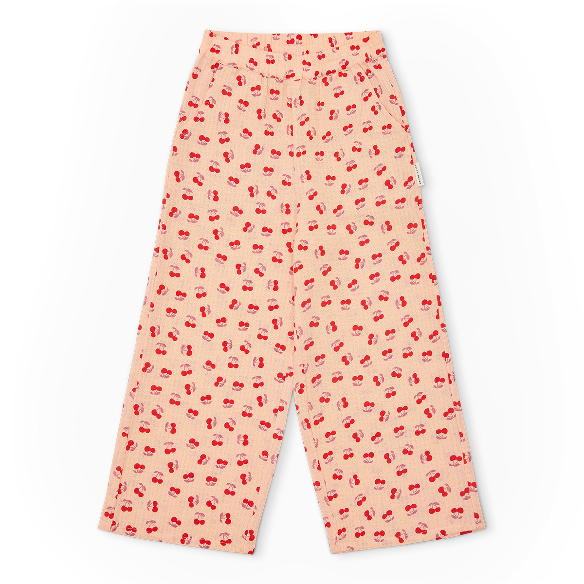 Petit Blush - Wide leg pants - Cherry aop - 1