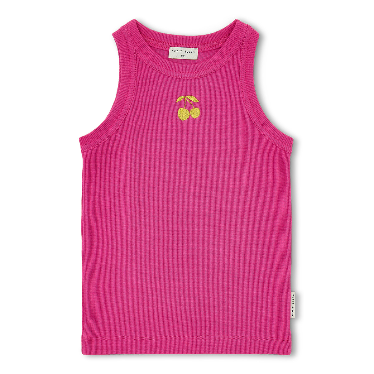 Petit Blush - Rib singlet - Rose violet - 1