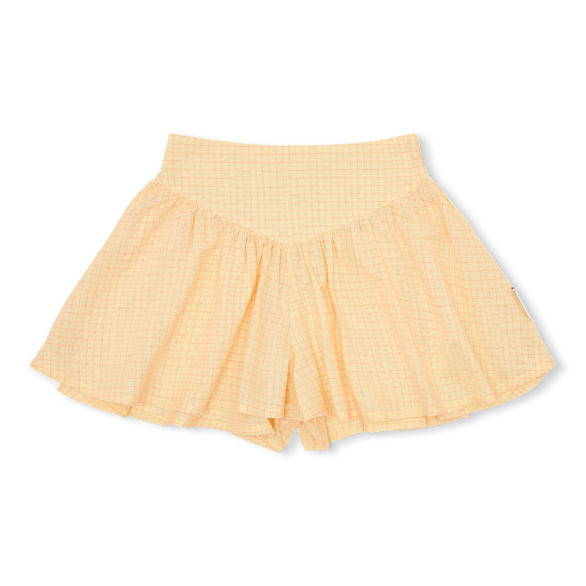 Petit Blush - Romantic short - Check butter yellow - 1