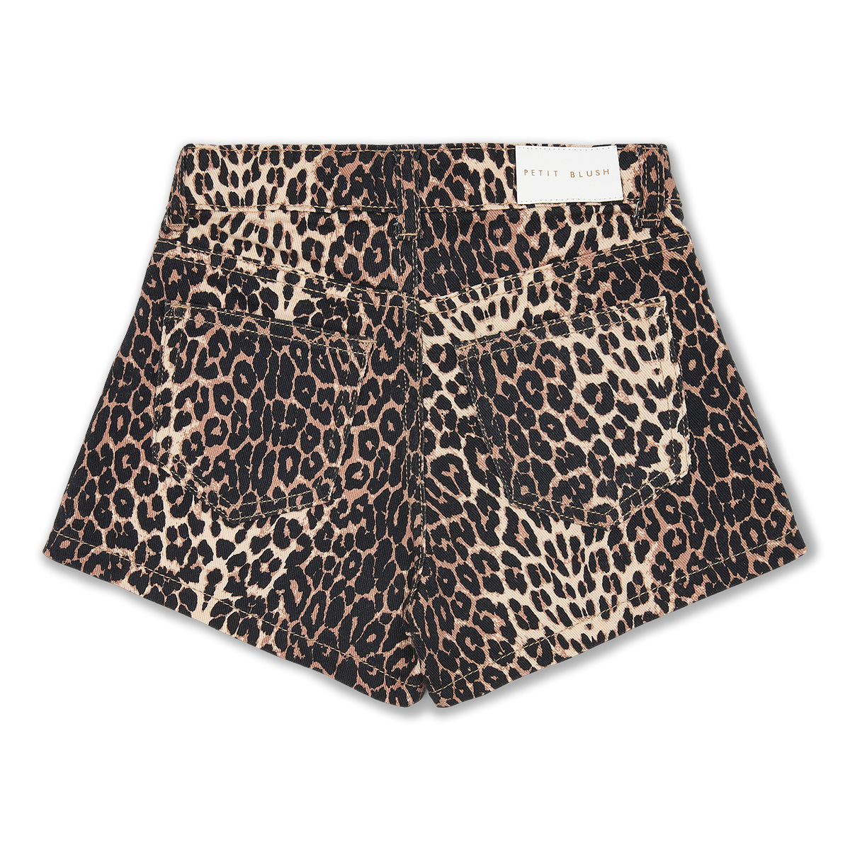 Petit Blush - Jeans short - Leopard aop - 2