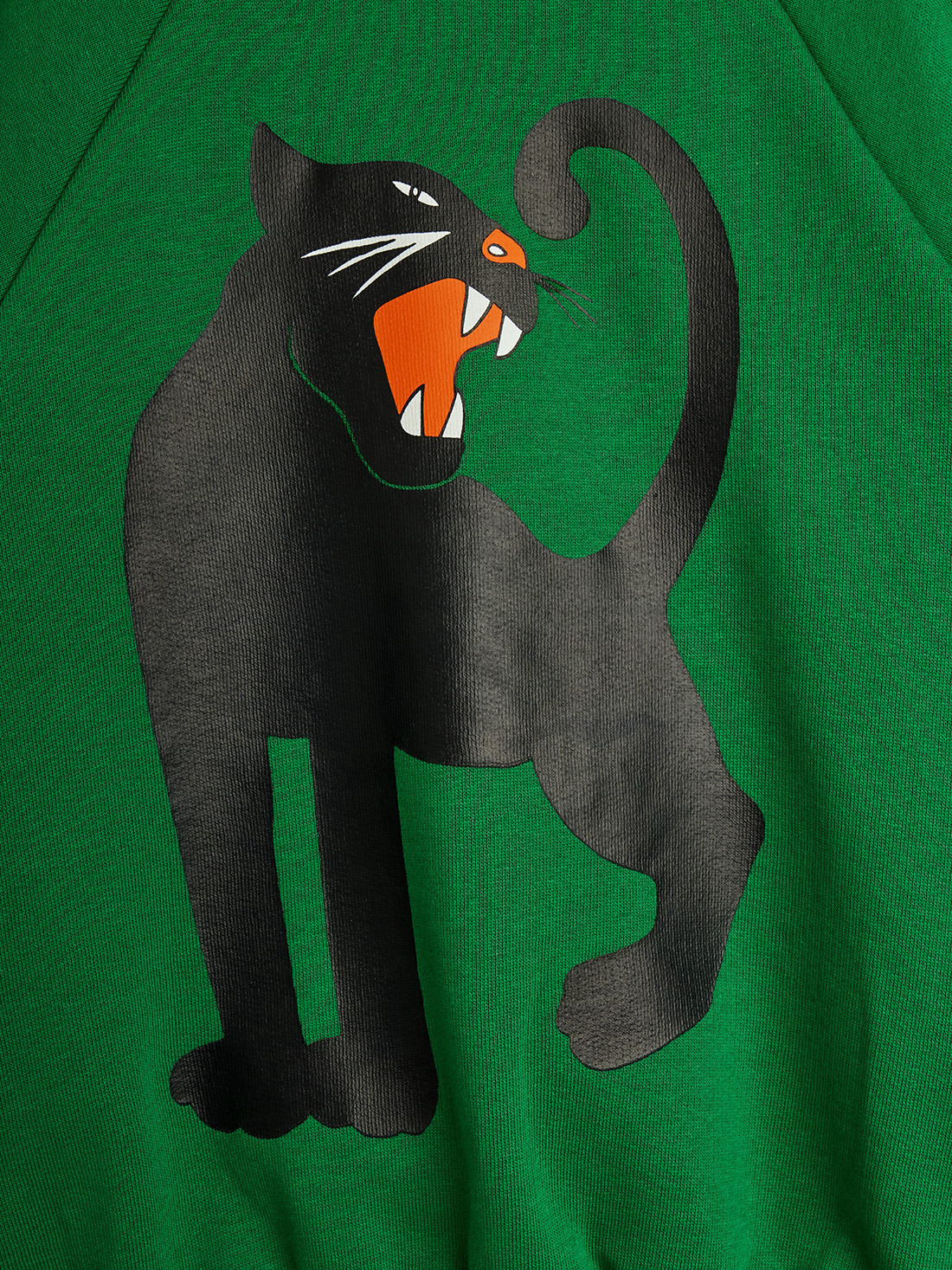 Mini Rodini - Panther sweatshirt - Green - 2