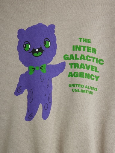 Mini Rodini - Alien travel sweatshirt - Grey