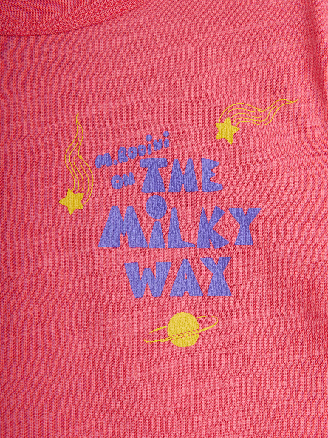 Mini Rodini - The milky way T-shirt - Pink - 2