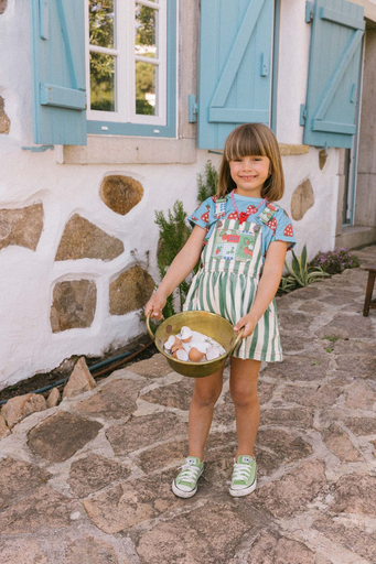 Favorite People - Fragola Skirt Overalls