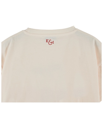 Emile & Ida - Tee shirt imprime place fruit - Creme (ad015)