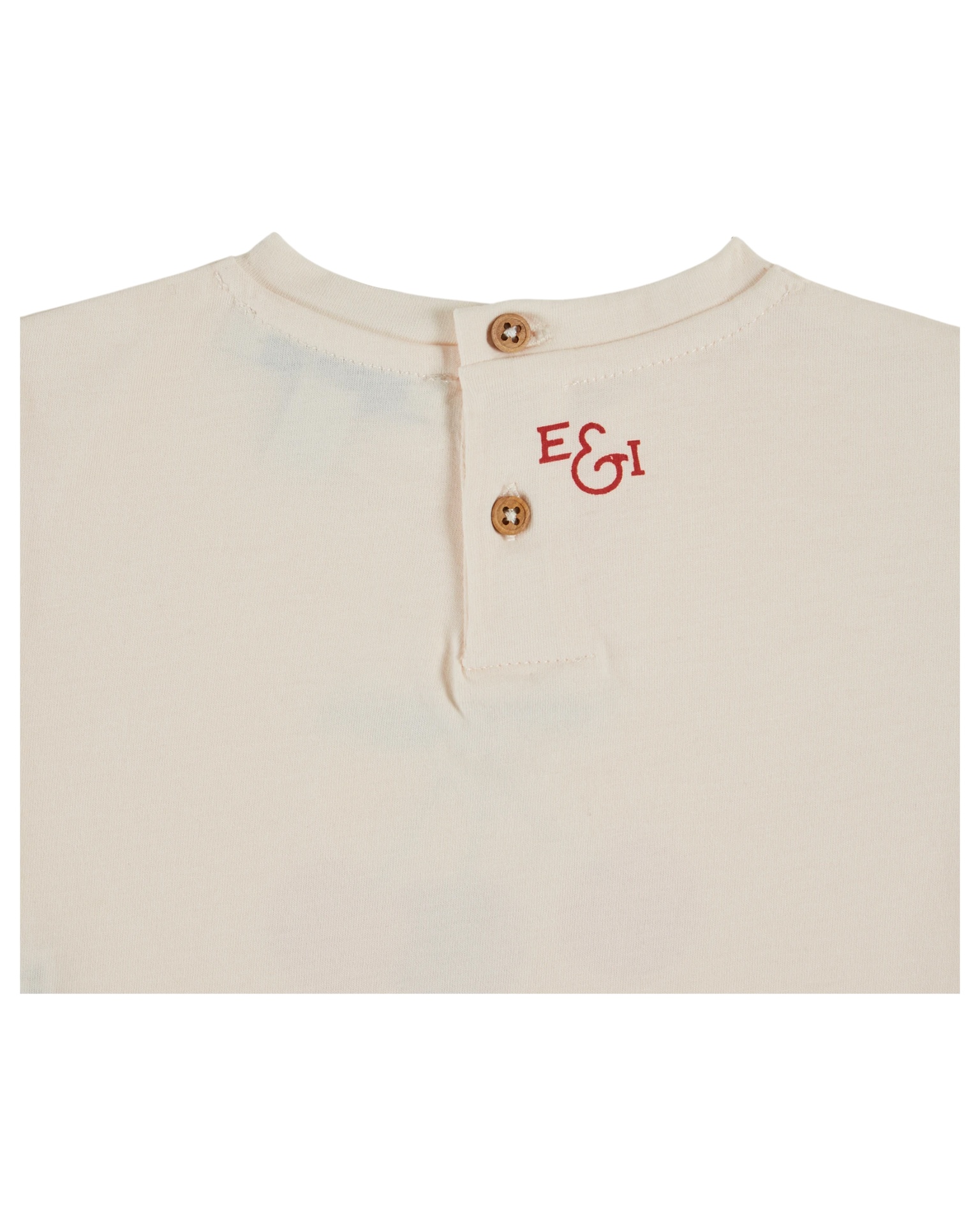 Emile & Ida - Tee shirt imprime place fruit - Creme (ad015) - 3