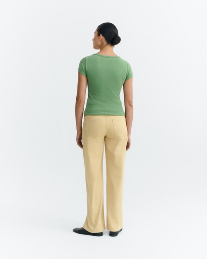 Thinking Mu - Nogal stripes kettan pants