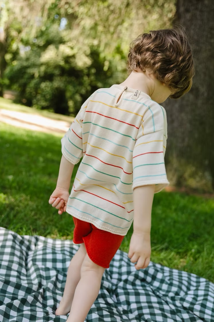 Bayiri - Stripes shirt milk - 2