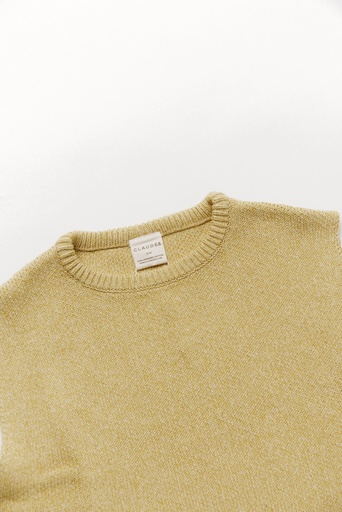 Claude & Co - Noa mustard knit vest