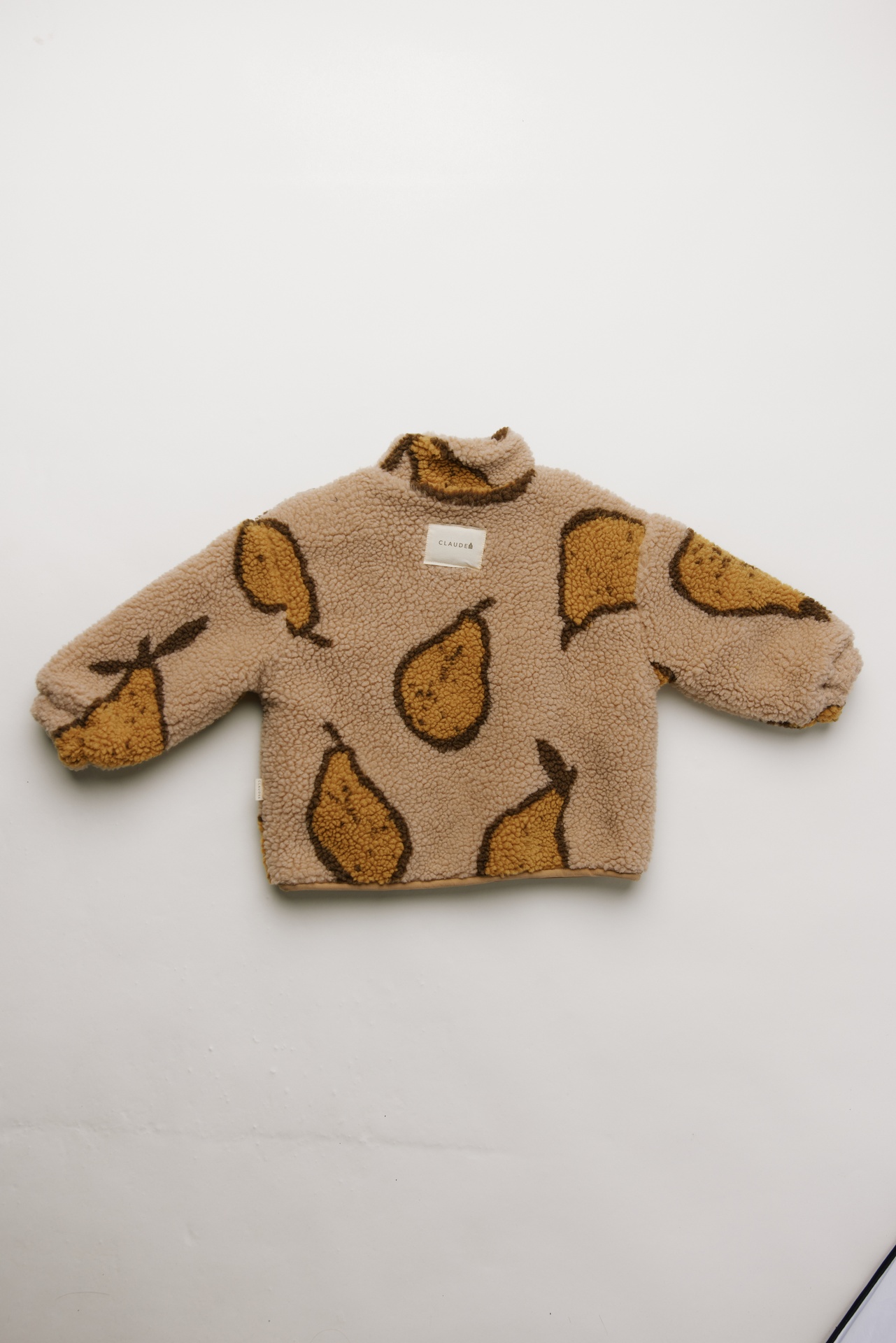 Claude & Co - Drew almond pear borg jacket - 3