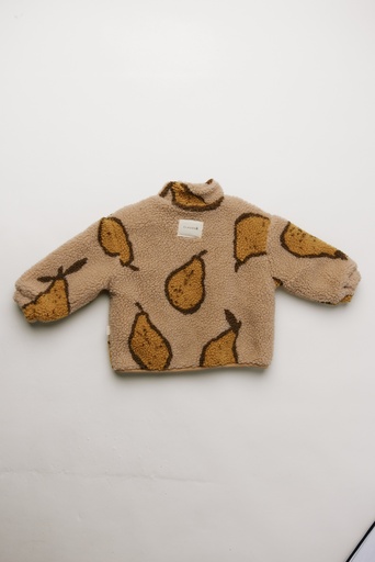 Claude & Co - Drew almond pear borg jacket