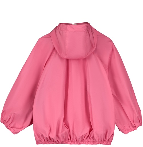 Tangerine - Tafetta zip-up jacket - Fandango pink / clematis blue