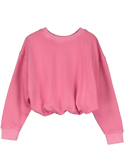 Tangerine - Bow crew neck sweater - Rose