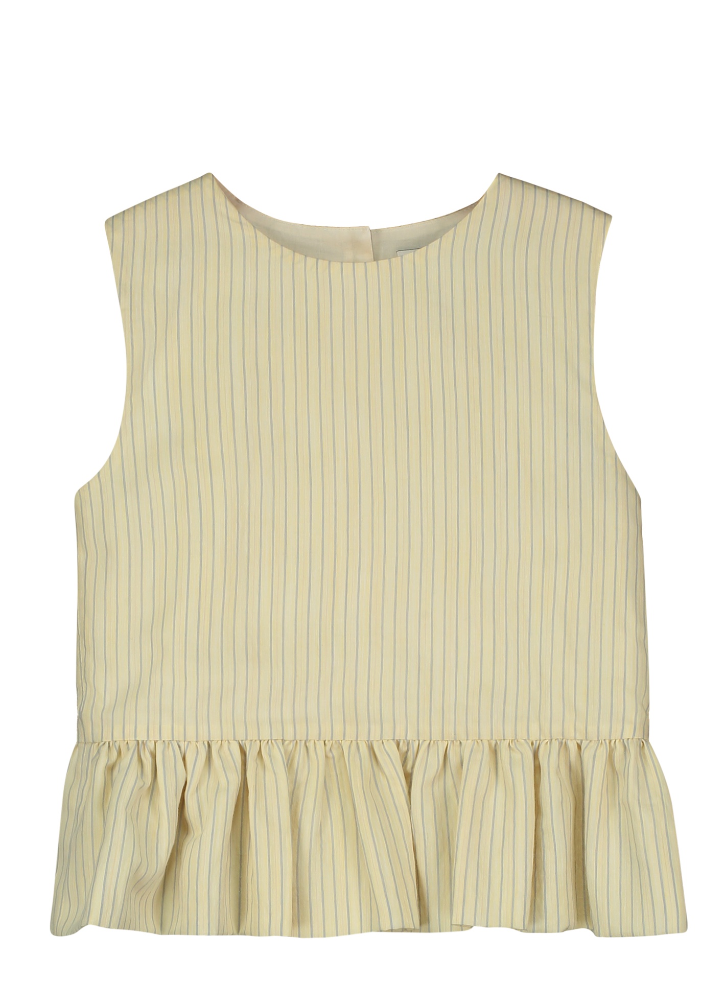 Tangerine - Striped peplum blouse - Happy hopes / cumulus cloud - 1