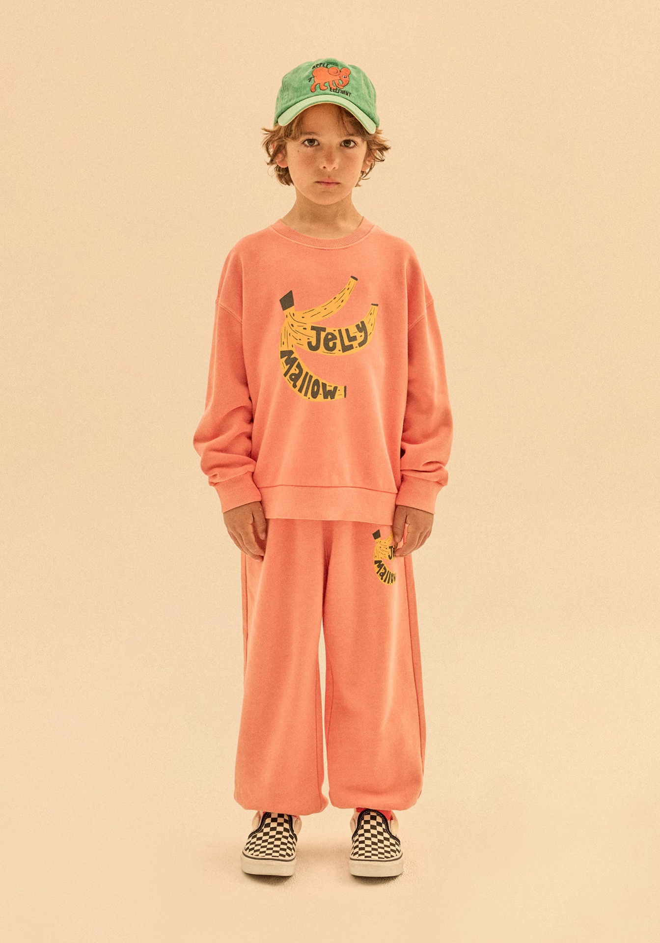 Jelly Mallow - Banana pigment sweatshirt - Orange - 1