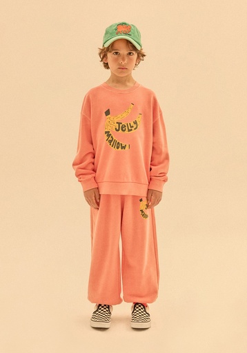 Jelly Mallow - Banana pigment sweatshirt - Orange