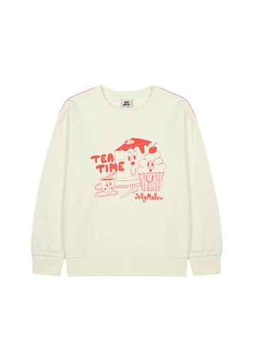 Jelly Mallow - Tea time sweatshirt - Ivory