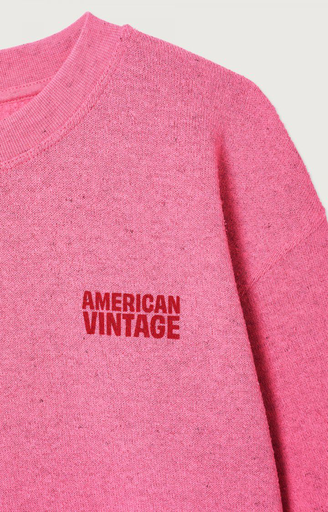 American Vintage - Evona sweater (framboos)
