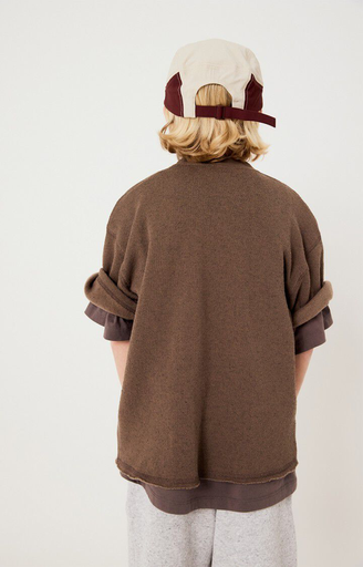 American Vintage - Evona sweater KM (bruin)