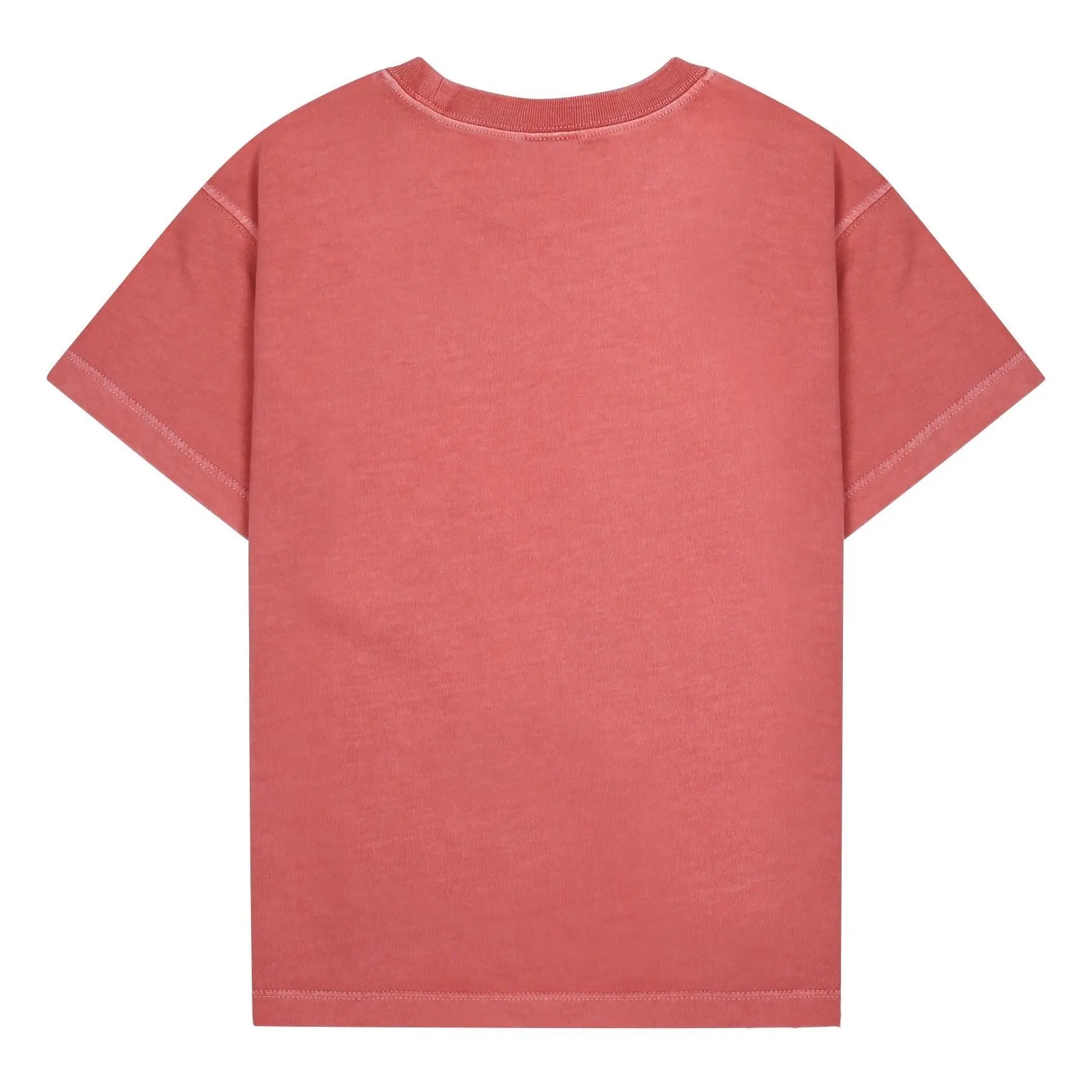 Jelly Mallow - Tea time pigment t-shirt - Indi coral