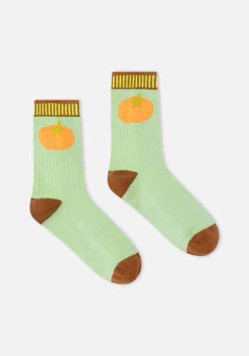 Dr Bloom - Aqua Pomo Socks 🍅🌊