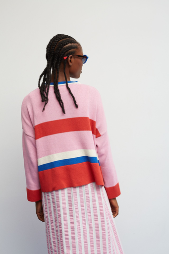 Dr Bloom - Pink Solete Sweater 💗🌈