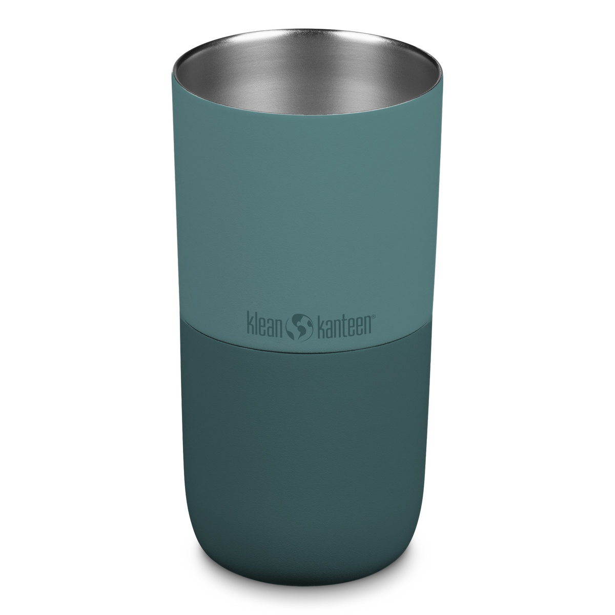 Klean Kanteen - Barely blue geïsoleerde Beker 'Tumbler' met schuifdeksel (473ml) - 2