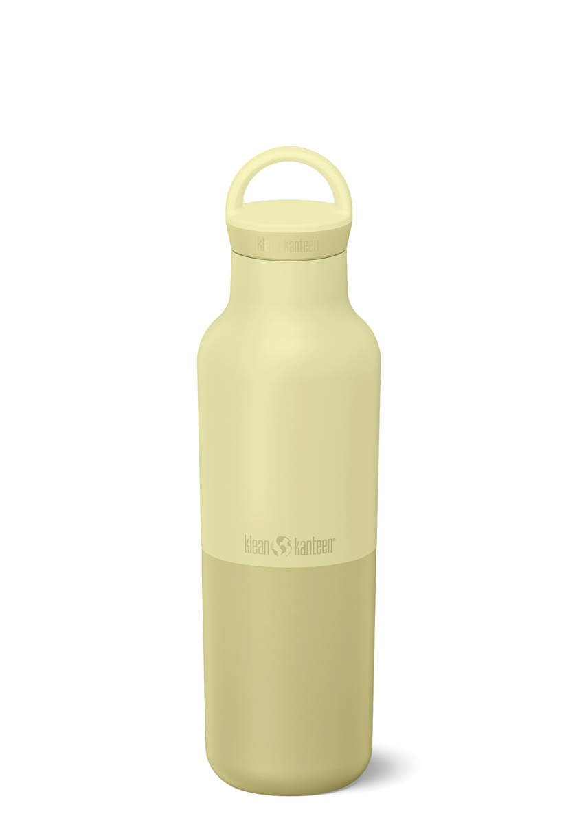 Klean Kanteen - Gele isolatiefles (591ml) - 1