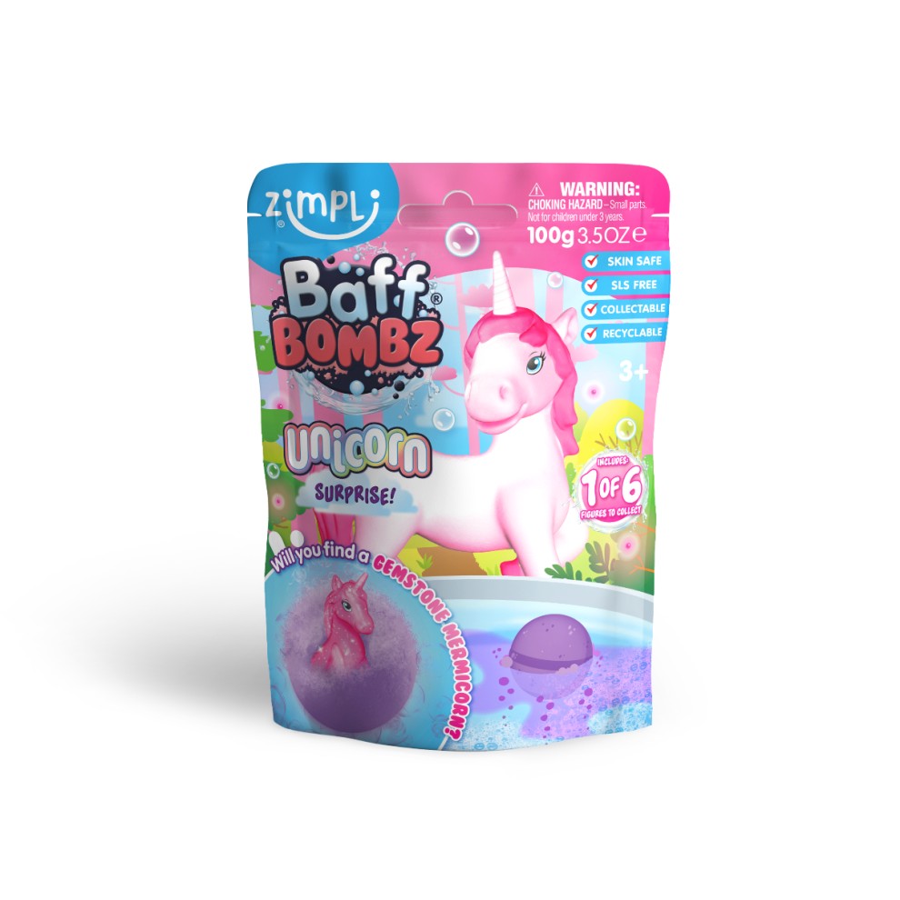 Zimpli Kids – Baff Bombz Surprise met Eenhoornfiguur - 5