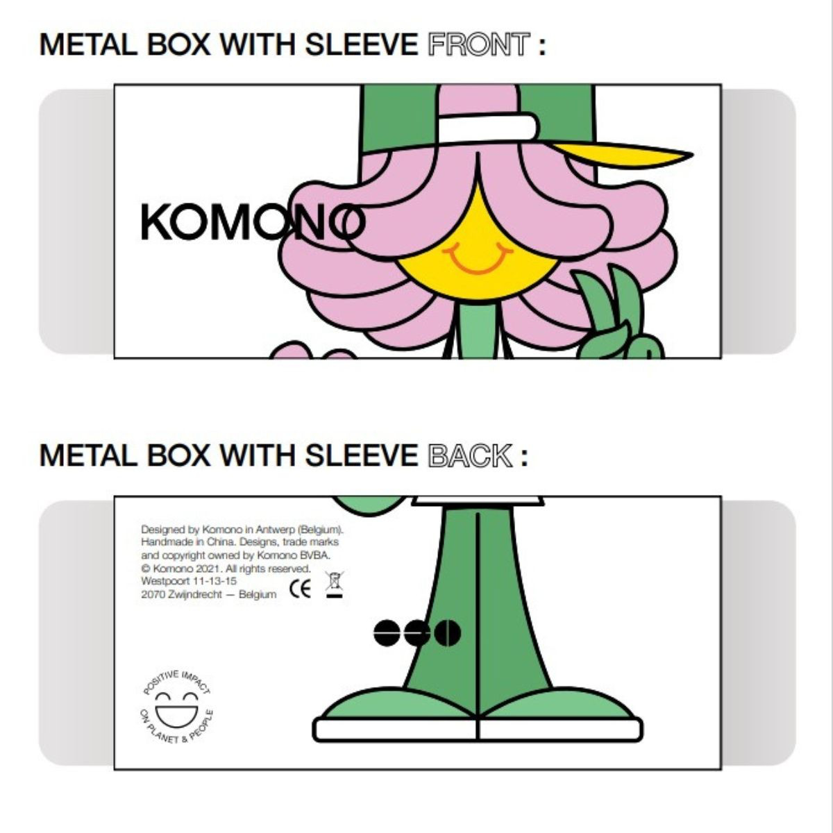 Komono - Louise Peony zonnebril (6-11y) - 1