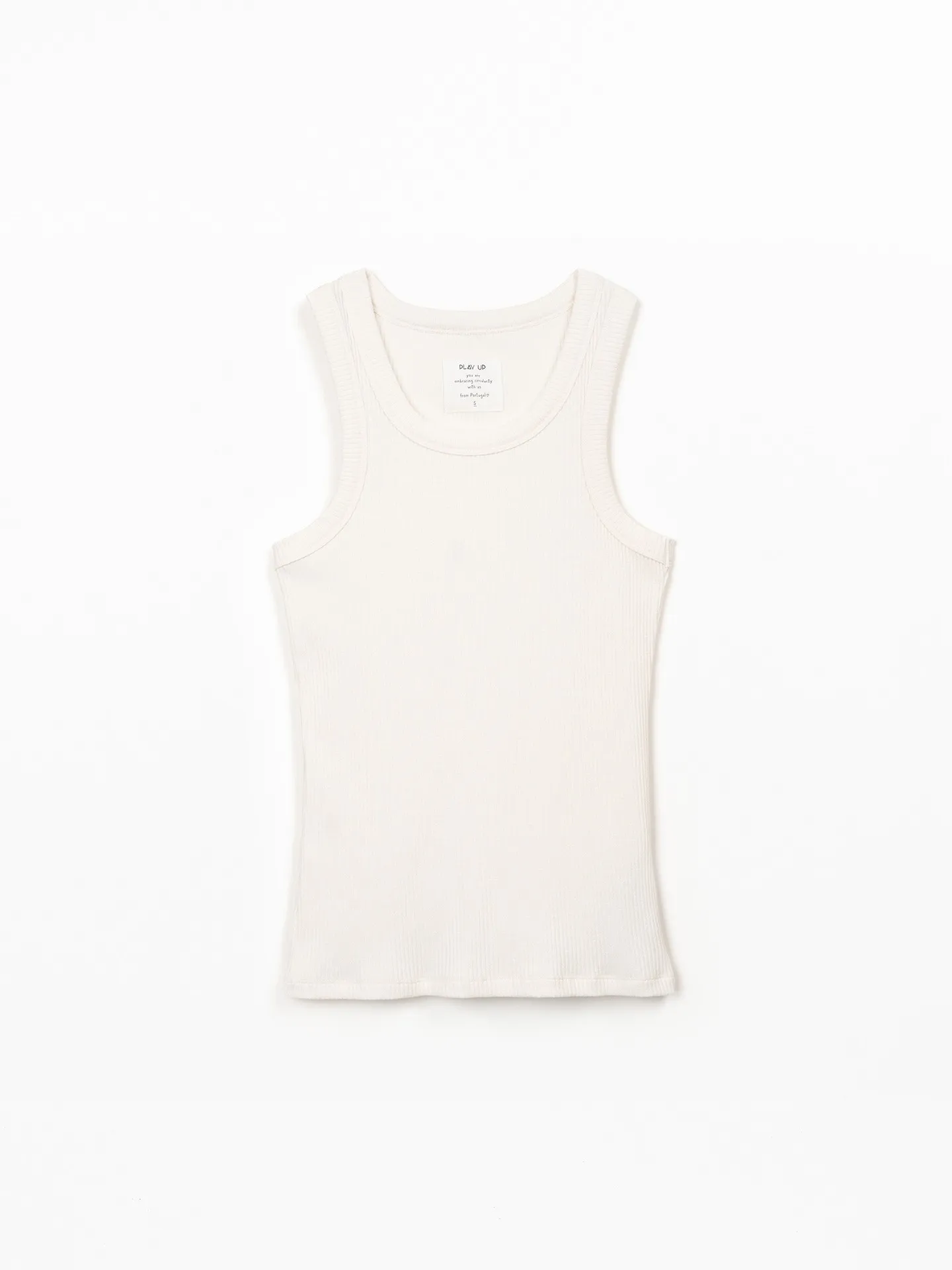 Play Up - Flamé rib sleeveless t-shirt (creation) - 1