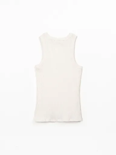 Play Up - Flamé rib sleeveless t-shirt (creation)